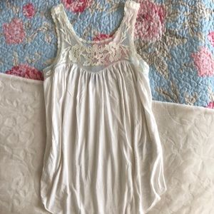 American Eagle Cream/White Tank |SM|